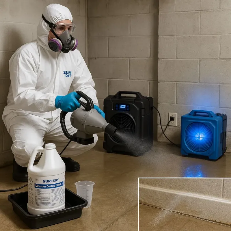 Sanitization and Odor Removal process in Many Farms, AZ