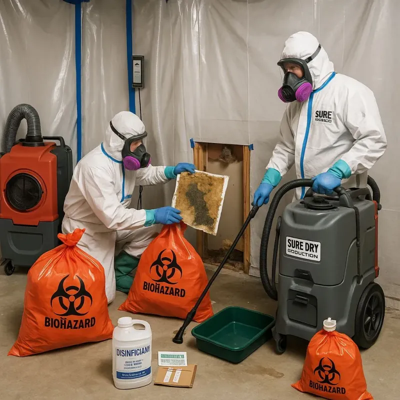 Contaminated Water Handling Protocols process in Many Farms, AZ